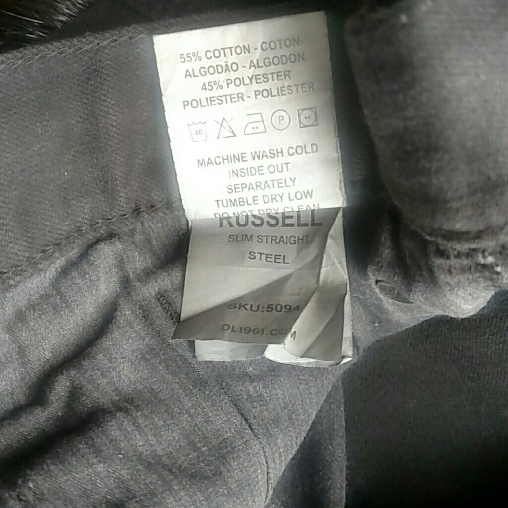 Dl961 Men's Premium Denim Russell Slim Straight 40 - Picture 7 of 8